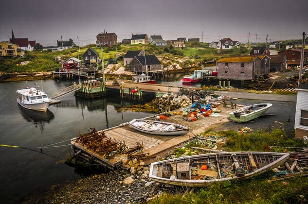 Peggy s Cove Touristic village of Peggy s Cove Nova Scotia Canada  Copyright: xvladikpodx 9698228