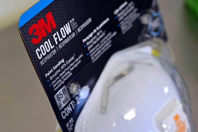 April 2, 2020 - Las Vegas, Nevada, U.S. - A 3M model 8511 N95 particulate respirator mask is displayed on April 2, 2020, in Las Vegas, Nevada. President Donald Trump said Thursday his administration will soon release nationwide recommendations on wearing face masks after initially telling Americans they weren t necessary to prevent the spread of coronavirus. Las Vegas USA - ZUMAbk3_ 20200402_zaf_bk3_011 Copyright: xDavidxBeckerx