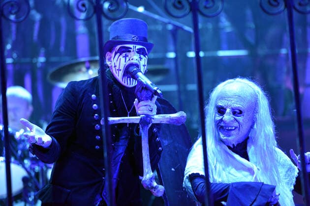 KING DIAMOND (Kim Bendix Petersen) beim Auftritt auf dem Wacken-Open-Air in Wacken snapshot-photography H.Jarosch *** KING DIAMOND Kim Bendix Petersen at the Wacken Open Air in Wacken snapshot photography H Jarosch