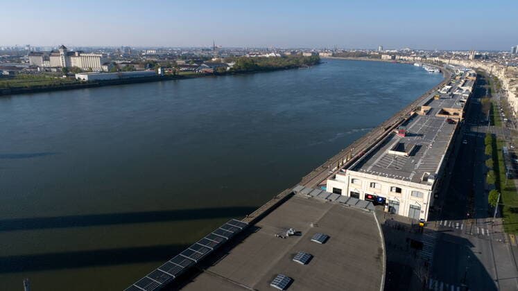 quai bacalan NEWS : Covid 19 Coronavirus en France - Bordeaux - 02 04 2020 marcdeTienda Panoramic 