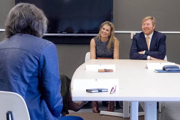 Bilder des Jahres 2020, Entertainment 04 April Entertainment Themen der Woche KW14 03-04-2020 Bilthoven Queen Maxima and King Willem-Alexander visited the RIVM, National Institute for Public Health and the Environment, in the context of the coronavirus (Covid-19) in Bilthoven. Meeting with the Outbreak Management Team and Jaap van Dissel and Hans Brug of Het Rijksinstituut voor Volksgezondheid en Milieu.  Copyright: xPPEx