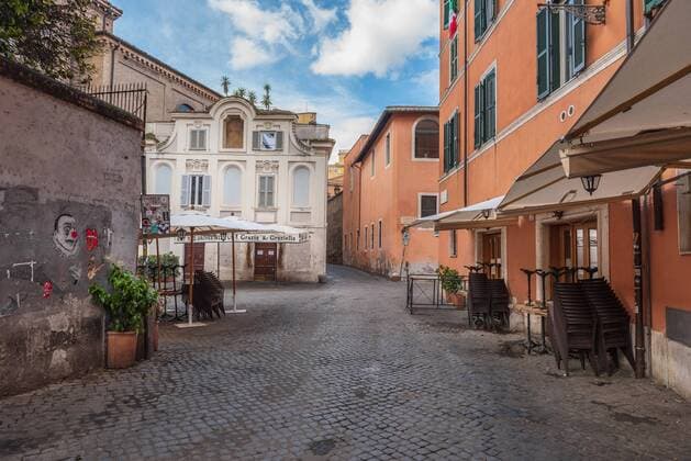 Trastevere district. Rome. Lazio. Italy. Europe 1028_02_PPA2269