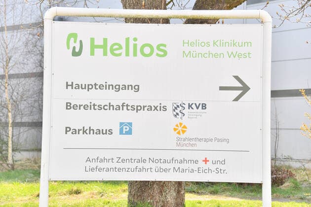 Helios Klinik München West Geschlossen wegen Corona (Covid 19) Vorfälle Patienten ausserhalb der Intensivstadion positiv getesten Wie auch Klinikpersonal Corona Virus München 03. April 2020