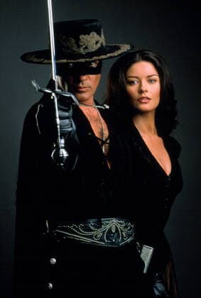 THE MASK OF ZORRO, Antonio Banderas, Catherine Zeta-Jones, 1998 Columbia Pictures Courtesy Everett Collection !ACHTUNG AUFNAHMEDATUM GESCHÃ„TZT! PUBLICATIONXNOTxINxCANxCHNxFRAxITAxJPNxNORxPOLxRUSxESPxUKxUSA Copyright: xColumbiaxPictures CourtesyxEverettxCollectionx MSDMAOF EC047