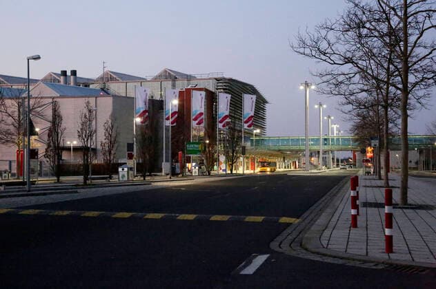 Flughafen Dresden Klotzsche während der Coronakrise. Dresden, 03..04.2020