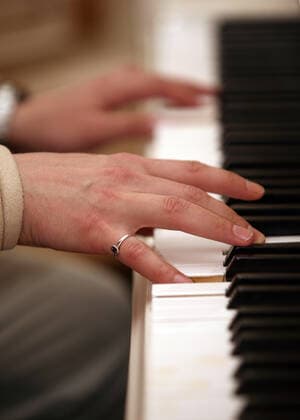 Piano The image of the piano and man s hands  Copyright: xfridayx 164667