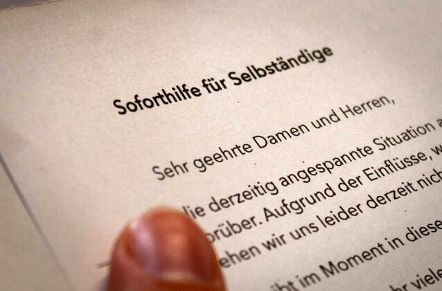 04.03.2020, Symbolbild Soforthilfe für Selbständige, die durch die Corona-Pandemie finanzielle Einbussen erleiden. 04.03..2020, Soforthilfe für Selbständige 04.03..2020, Soforthilfe für Selbständige