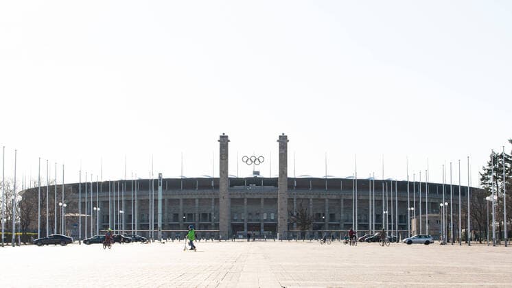 Berlin GER, Berlin, Olympiastadion ,04.04.2020 Olympiastadion, Themenbild - Symbolfoto, 04.04.2020, Copyright: xUwexKoch xEibner-Pressefotox EP_ukh