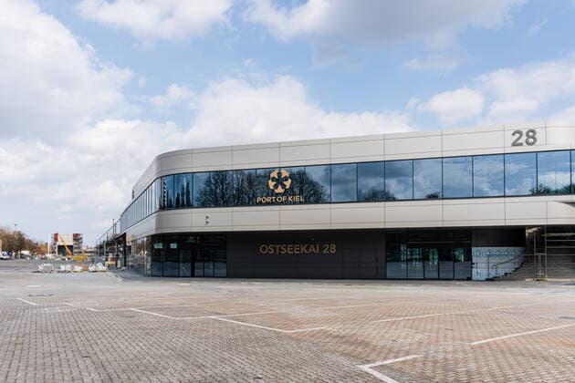 Kiel, Impressionen einer menschleeren Innenstadt der Schleswig-Holsteinischen Landeshauptstadt während der Corona Pandemie Kiel Altstadt Schleswig-Holstein Deutschland