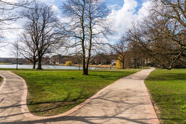 Kiel, Impressionen einer menschleeren Innenstadt der Schleswig-Holsteinischen Landeshauptstadt während der Corona Pandemie Kiel Altstadt Schleswig-Holstein Deutschland