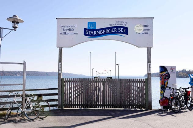 Sonntag am Starnberger See während der Ausgangsbeschränkungen wegen der Corona-Krise. Starnberg, 05.04.2020