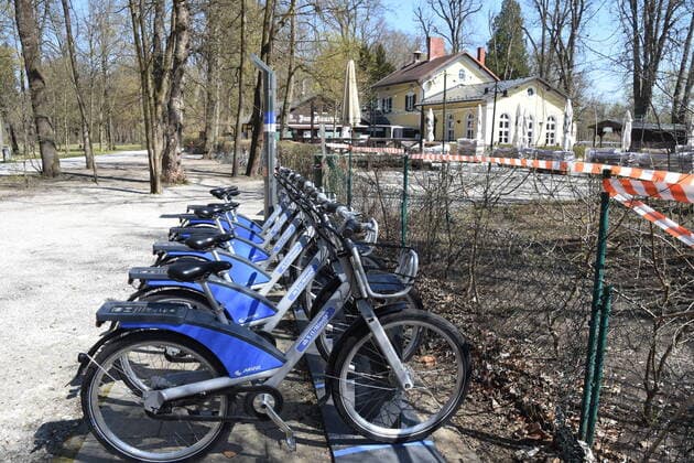 Zum Flaucher-Biergarten Gaststaette an der Isar Muenchen 06.04.20 Muenchen