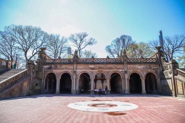 April 6, 2020, New York, NEW YORK, EUA: View of Central Park in the spring in New York during the Coronavirus Covid-19 pandemic in the United States. New York EUA - ZUMAc233 47120044st Copyright: xVanessaxCarvalhox