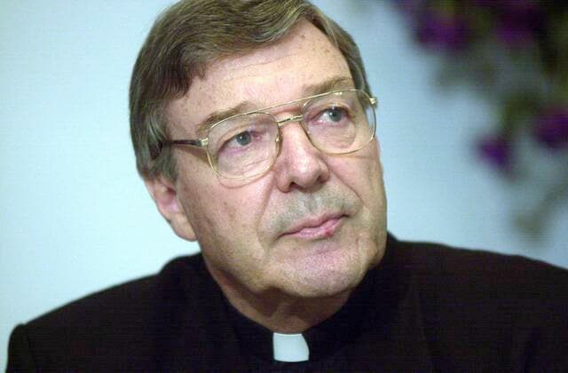 PELL INQUIRY, Sydney, October 14, 2002. Catholic Archbishop Dr George Pell at a press conference today, after he was exonerated of child sex abuse claims. ( NO ARCHIVING, EDITORIAL USE ONLY, NO USE IN BOOKS WITHOUT CONSENT SYDNEY AUS  Copyright: xMICKxTSIKASx 20021014000020055633