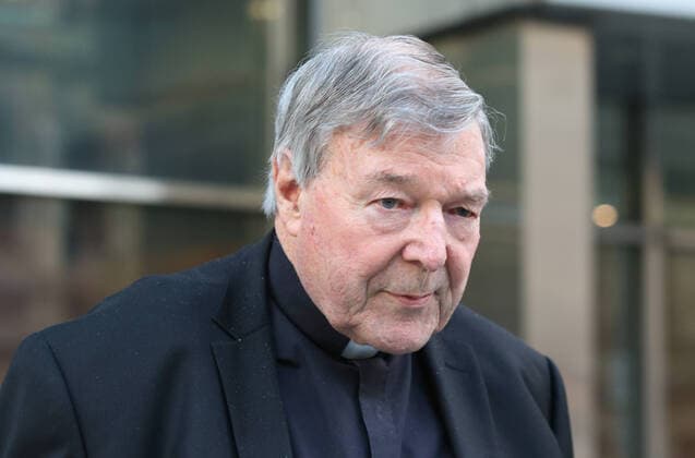 GEORGE PELL FILE, FILE. Cardinal George Pell is seen in Melbourne, in a file image taken on Thursday, September 20. 2018. Cardinal Pell, once the third most powerful man in the Vatican and Australia?s most senior Catholic, has been found guilty of child sexual abuse after a trial in Melbourne. ( NO ARCHIVING, EDITORIAL USE ONLY, NO USE IN BOOKS WITHOUT CONSENT MELBOURNE VIC AUSTRALIA  Copyright: xDAVIDxCROSLINGx 20190222001387292087