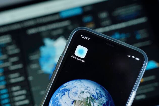 Corona-Datenspende-App des Robert Koch Instituts zur Erfassung von Daten im Rahmen der Corona Krise in Deutschland