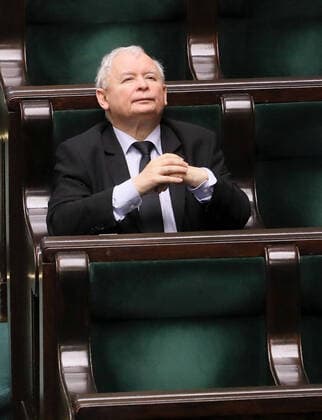 9th Special Sitting of the Sejm during the coronavirus outbreak Jaroslaw Kaczynski 9th Special Sitting of the Sejm during the coronavirus outbreak on April 08, 2020 in Warsaw, Poland EN_01422587_1458 