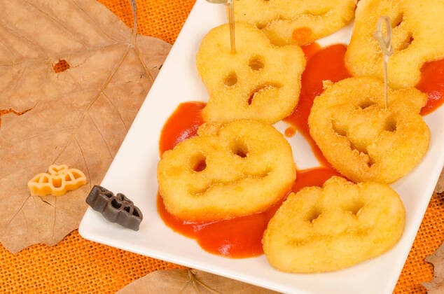 Halloween snack Halloween snack for children in spooky shapes  Copyright: xhemeroskopionx 9813254