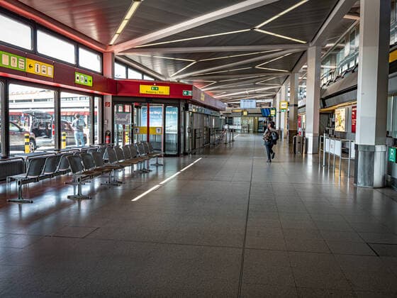 Berlin Reinickendorf OT Tegel, Flughafen Berlin Tegel TXL, leer während Covid-19 Corona Berlin