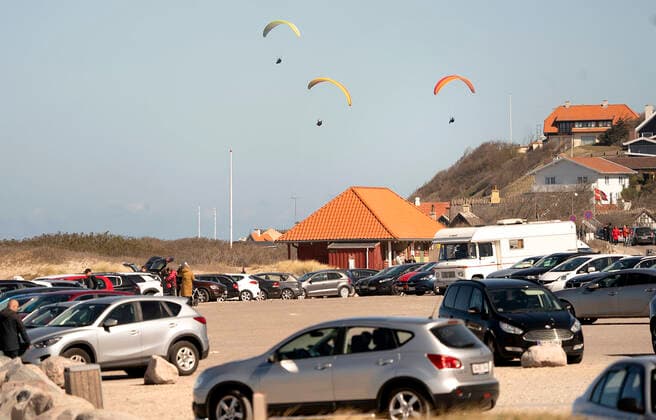 Skaertorsdag i Tisvilde. torsdag den 9. april 2020. (foto Keld Navntoft Scanpix 2020) , Tisvilde Copyright: KeldxNavntoft KeldxNavntoftx COP114 spdk20200409-181739-L
