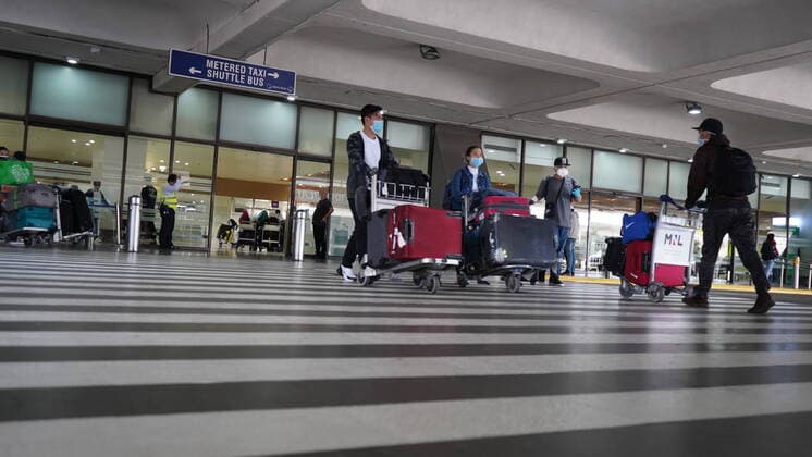 Ph: 440 seafarers repatriated due to pandemic COVID-19 440 seafarers working on cruise ship Norwegian Joy and Regent Seven Seas were sent home to the Philippines due to the coronavirus pandemic. Wamos Air, a chartered flight from Madrid helps the repatriation of these seafarers. Paranaque City Metro Manila Philippines Copyright: SherbienxDacalanio