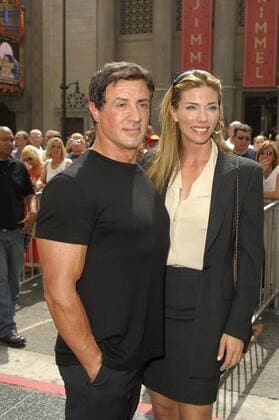 Sylvester Stallone, Jennifer Flavin at the induction ceremony for Star on the Hollywood Walk of Fame for Mike Medavoy, Hollywood Boulevard, Los Angeles, CA, September 19, 2005. Photo by: Michael Germana Everett Collection !ACHTUNG AUFNAHMEDATUM GESCHÃ„TZT! PUBLICATIONXNOTxINxCANxCHNxFRAxITAxJPNxNORxPOLxRUSxESPxUKxUSA Copyright: xMichaelxGermana EverettxCollectionx 0519SPE GM011