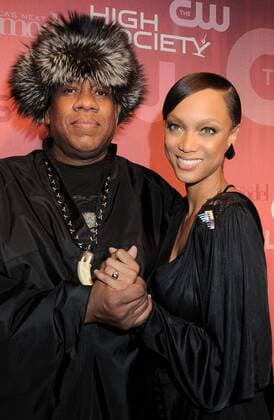 Andre Leon Talley, Tyra Banks at arrivals for THE CW: WELCOME TO REALITY Network Premieres Party, Simyone Lounge, New York, NY February 23, 2010. Photo By: Rob Rich Everett Collection For usage credit please use; Rob Rich Everett Collection !ACHTUNG AUFNAHMEDATUM GESCHÃ„TZT! PUBLICATIONXNOTxINxCANxCHNxFRAxITAxJPNxNORxPOLxRUSxESPxUKxUSA Copyright: xRobxRich EverettxCollectionx 1023FBE OH078