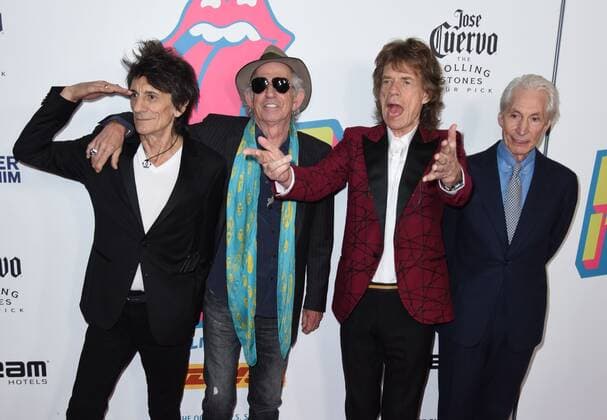 Ronnie Wood, Keith Richards, Mick Jagger, Charlie Watts at arrivals for EXHIBITIONISM Ã‚â€“ THE ROLLING STONES Opening Night, Industria, West Village, New York, NY November 15, 2016. Photo By: Derek Storm Everett Collection For usage credit please use; Derek Storm Everett Collection !ACHTUNG AUFNAHMEDATUM GESCHÃ„TZT! PUBLICATIONXNOTxINxCANxCHNxFRAxITAxJPNxNORxPOLxRUSxESPxUKxUSA Copyright: xDerekxStorm EverettxCollectionx 1615N02 XQ048