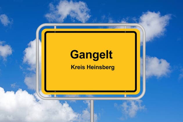 Ortsschild, Gangelt, Heinsberg, Corona-Hochburg, McPKST