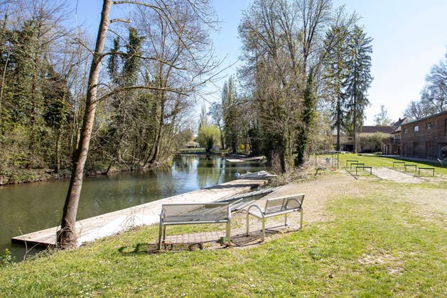 Wuerzburg, Mergentheimer Str., 11.04.2020, Coronavirus: Rudergemeinschaft Olympos Würzburg Bild: Bei der Rudergemeinschaft Olympos Würzburg sind Ruder- und Trainingsbetrieb aufgrund Corona bis auf weiteres eingestellt. Copyright: HMBxMedia xHeikoxBecker
