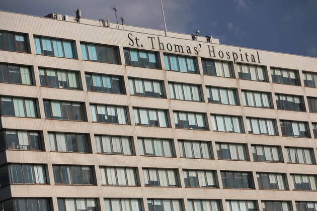 April 11, 2020, London, United Kingdom: Boris Johnson is still in hospital. He thanked NHS staff at St Thomas Hospital for saving his life. The PM is out of intensive care and is recovering after contracting Coronavirus. London United Kingdom  - ZUMAILL 20200411_mda_d158_307 Copyright: xPaolaxDesideriox