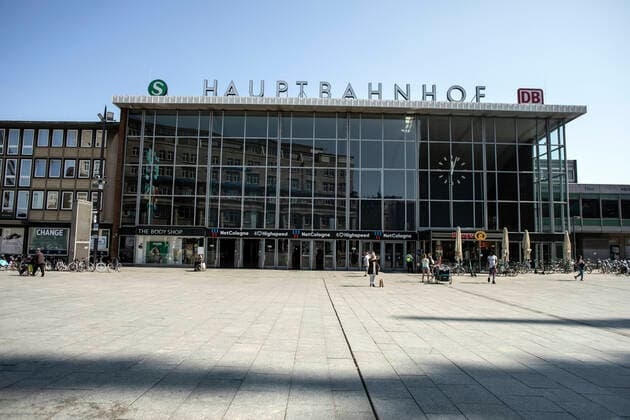 Corona Köln Deutschland 12.04.2020 Hauptbahnhof Köln