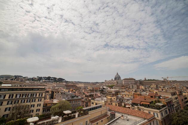 Rooftop life in Rome during the Coronavirus Rooftop life in Rome during the Coronavirus (Covid-19) emergency. Rome Italy Italy Copyright: DavidexFracassi