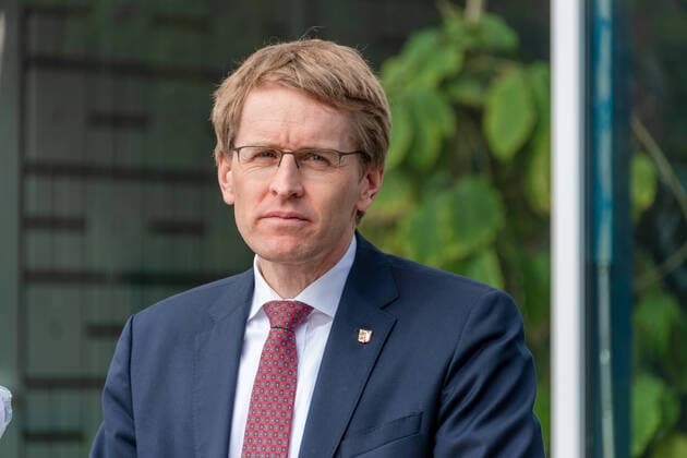 Kiel, 14.04.2020, Coronakrise, Infos vor der Konferenz mit der Kanzlerin Heute äußerte sich Ministerpräsident Daniel Günther zum geplanten Zeitplan für die Beratungen der Länderregierungschefs mit der Bundeskanzlerin. Er erläuterte die weitere Vorgehensweise und kündigte an, die Ergebnisse aus den Beratungen morgen zu kommunizieren.