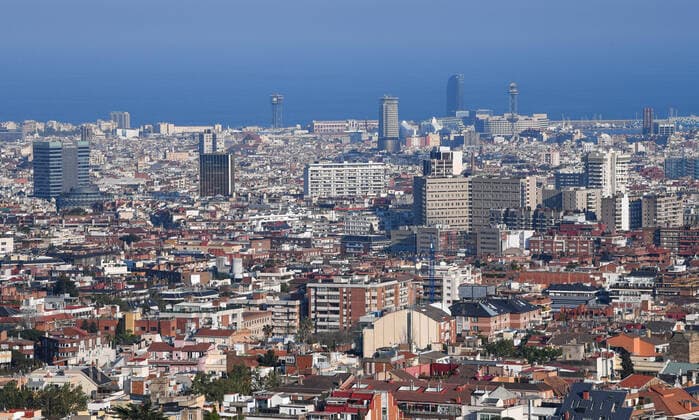 NEWS : Covid 19 Coronavirus en Spagne - Barcelone- 14 04 2020 Reduction de la pollution a Barcelone NEWS : Covid 19 Coronavirus Confinement a Barcelone - 14 04 2020 PacoLargo Panoramic 