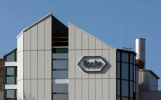 Pharmakonzern Roche, Betriebsgebäude, Pharmaindustrie, Penzberg, Bayern, Deutschland, Europa Copyright: imageBROKER/FotoxBeck iblsbe05450862.jpg