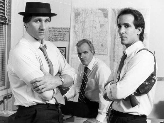 POPEYE DOYLE, Ed O Neill, James Handy, Matthew Laurance, 1986. TM and Copyright 20th Century Fox Film Corp. All rights reserved, Courtesy: Everett Collection 20thCentFox Courtesy Everett Collection !ACHTUNG AUFNAHMEDATUM GESCHÃ„TZT! PUBLICATIONXNOTxINxCANxCHNxFRAxITAxJPNxNORxPOLxRUSxESPxUKxUSA Copyright: x20thCentFox CourtesyxEverettxCollectionx TBDPODO FE002