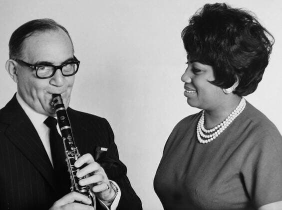 THE BELL TELEPHONE HOUR, from left: Benny Goodman, Leontyne Price, Masterpieces and Music, (season 8, episode 14, aired March 27, 1966), 1959-1968 Please credit Courtesy Everett Collection !ACHTUNG AUFNAHMEDATUM GESCHÃ„TZT! PUBLICATIONXNOTxINxCANxCHNxFRAxITAxJPNxNORxPOLxRUSxESPxUKxUSA Copyright: xCourtesyxEverettxCollectionx TBDBETE EC055