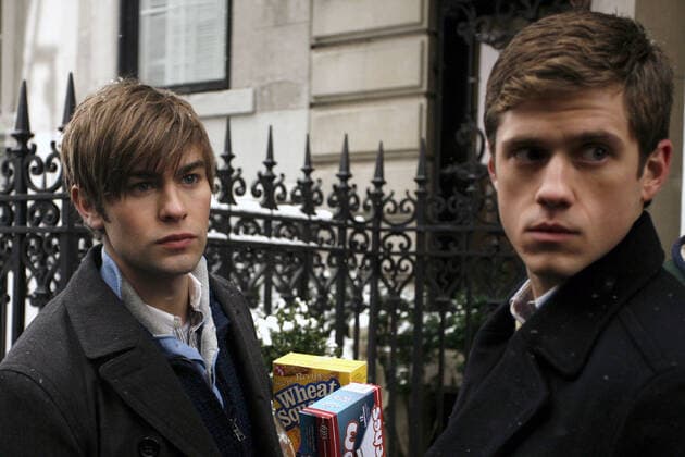 GOSSIP GIRL, from left: Chace Crawford, Aaron Tveit, The Grandfather , (Season 2, ep. 219, aired March 23, 2009). 2007-. photo: Giovanni Rufino The CW Courtesy Everett Collection CW Network Courtesy Everett Collection !ACHTUNG AUFNAHMEDATUM GESCHÃ„TZT! PUBLICATIONXNOTxINxCANxCHNxFRAxITAxJPNxNORxPOLxRUSxESPxUKxUSA Copyright: xCWxNetwork CourtesyxEverettxCollectionx TCDGOGI EC304