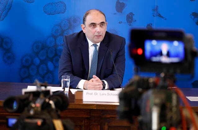 Prof. Dr. Lars Schaade, Vizepräsident des Robert Koch-Instituts in Berlin, Deutschland, Berlin, Pressebriefing des Robert-Koch-Instituts, 24.04.2020