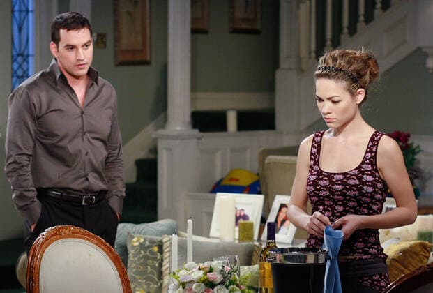 GENERAL HOSPITAL, Tyler Christopher, Rebecca Herbst, (aired week of September 17, 2007), 1963-, photo: Ron Tom, (c)ABC courtesy Everett Collection ABC Courtesy Everett Collection !ACHTUNG AUFNAHMEDATUM GESCHÃ„TZT! PUBLICATIONXNOTxINxCANxCHNxFRAxITAxJPNxNORxPOLxRUSxESPxUKxUSA Copyright: xABC CourtesyxEverettxCollectionx TCDGEHO EC134