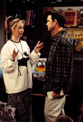 FRIENDS, Lisa Kudrow, Chris Isaak, The One After The Superbowl, Ep212, 01 281996. 1994- Courtesy Everett Collection !ACHTUNG AUFNAHMEDATUM GESCHÃ„TZT! PUBLICATIONXNOTxINxCANxCHNxFRAxITAxJPNxNORxPOLxRUSxESPxUKxUSA Copyright: xCourtesyxEverettxCollectionx TSDFRIE EC108