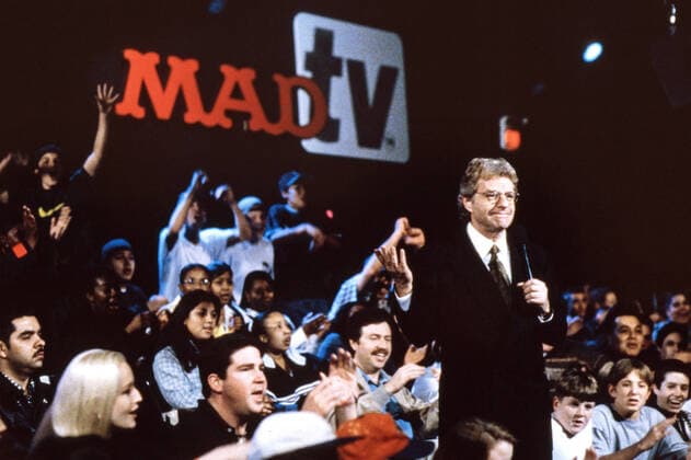 MAD TV (aka MADTV), Jerry Springer, 1995-2009. Warner Bros. Television Courtesy: Everett Collection Warner Bros Courtesy Everett Collection !ACHTUNG AUFNAHMEDATUM GESCHÃ„TZT! PUBLICATIONXNOTxINxCANxCHNxFRAxITAxJPNxNORxPOLxRUSxESPxUKxUSA Copyright: xWarnerxBros CourtesyxEverettxCollectionx TBDMATV EC017