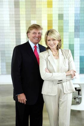THE APPRENTICE: MARTHA STEWART, Donald Trump, Martha Stewart, (Season 1), 2005-, photo: Virginia Sherwood NBC Courtesy: Everett Collection NBC Courtesy Everett Collection !ACHTUNG AUFNAHMEDATUM GESCHÃ„TZT! PUBLICATIONXNOTxINxCANxCHNxFRAxITAxJPNxNORxPOLxRUSxESPxUKxUSA Copyright: xNBC CourtesyxEverettxCollectionx TCDAPMA EC005