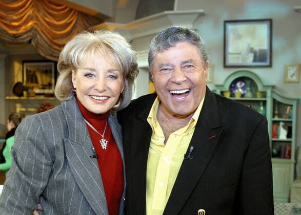 THE VIEW, Barbara Walters, Jerry Lewis, (aired January 17, 2005), 1997-, photo: ABC Courtesy: Everett Collection ABC Courtesy Everett Collection !ACHTUNG AUFNAHMEDATUM GESCHÃ„TZT! PUBLICATIONXNOTxINxCANxCHNxFRAxITAxJPNxNORxPOLxRUSxESPxUKxUSA Copyright: xABC CourtesyxEverettxCollectionx TCDVIEW EC027