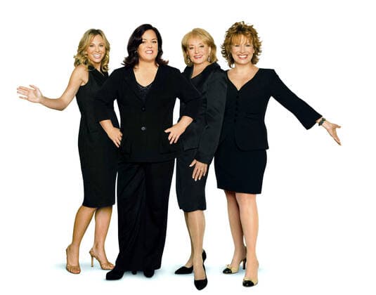 THE VIEW, Elisabeth Hasselbeck, Rosie O Donnell, Barbara Walters, Joy Behar, (Season 10), 1997-, photo: Yolanda Perez ABC Courtesy: Everett Collection ABC Courtesy Everett Collection !ACHTUNG AUFNAHMEDATUM GESCHÃ„TZT! PUBLICATIONXNOTxINxCANxCHNxFRAxITAxJPNxNORxPOLxRUSxESPxUKxUSA Copyright: xABC CourtesyxEverettxCollectionx TCDVIEW EC028