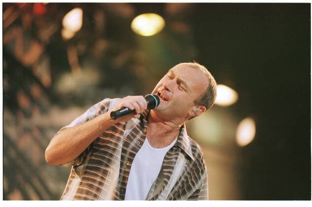 22 Konzert 94: Phil Collins (Genesis), Sänger & drummer, voc, dr, pop, *** 22 Concert 94 Phil Collins Genesis , singer drummer, voc, dr, pop, Copyright: xBriganixArt Simonx 00000365_00000365