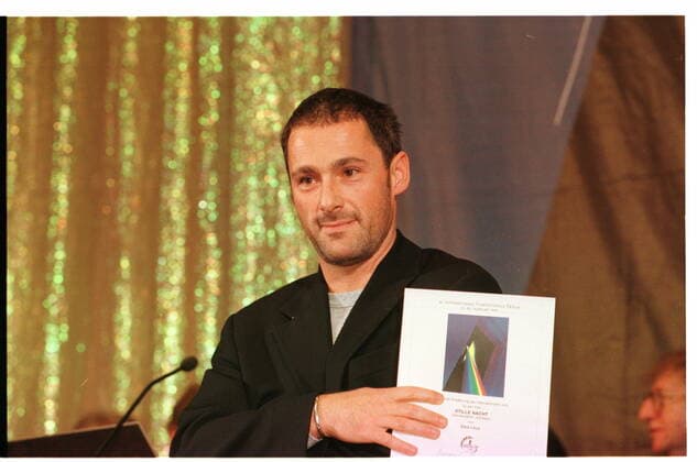 1 Regisseur Dany Levy, regie, actor, Schauspieler, Schweiz, bei der Preisverleihung der Filmfestspiele Berlinale in Berlin, film, *** 1 Director Dany Levy, director, actor, actor, Switzerland, at the award ceremony of the Berlinale film festival in Berlin, film, Copyright: xBriganixArt HEINRICHx 00000853_00000853