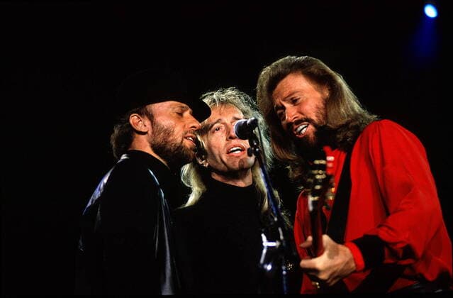 1 Portrait: Bee Gees, Maurice, Barry und Robin Gibb; Pop, Musik, *** 1 Portrait Bee Gees, Maurice, Barry and Robin Gibb Pop, music, Copyright: xBriganixArt HEINRICHx 00006955_00006955