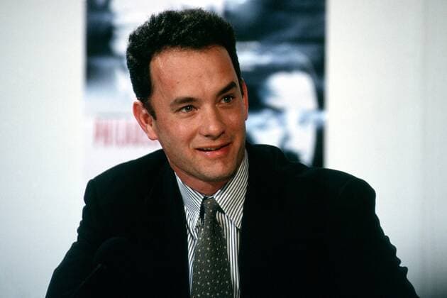 20 Portrait: Tom Hanks, Schauspieler, bei der Pressekonferenz zu dem Film Philadelphia bei Internationale Berliner Filmfestspiele 1994, Kinoschauspieler, Filmschauspieler, Filmstar, Kinostar, Hollywoodstar, preisgekrönt, Oscar-Gewinner, Film, Kino, NUR REDAKTIONELLE NUTZUNG Berlin Deutschland, Germany *** 20 Portrait Tom Hanks, actor, at the press conference for the film Philadelphia at International Berlin Film Festival 1994, cinema actor, movie actor, movie star, Hollywood star, award-winning, Oscar winner, film, cinema, ONLY EDITORY USE Berlin Germany, Germany Copyright: xBriganiArtx 00033852_00033852